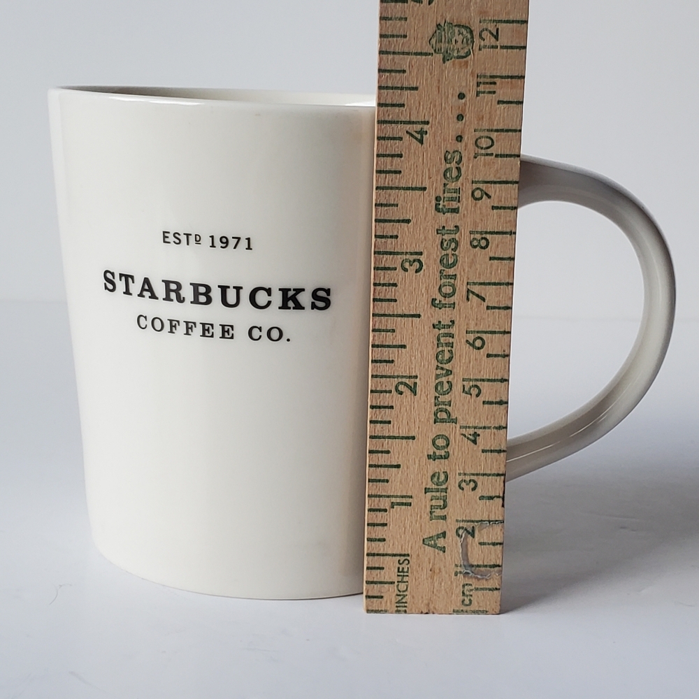 Starbucks Coffee Co. 2010 Bone China White Mug - Picture 8 of 9